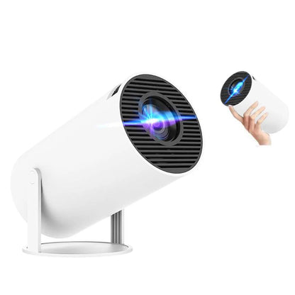Elevate Your Entertainment with the Portable Android WiFi Bluetooth-Compatible Projector - Perfect for Home, Office, and Outdoor Fun!