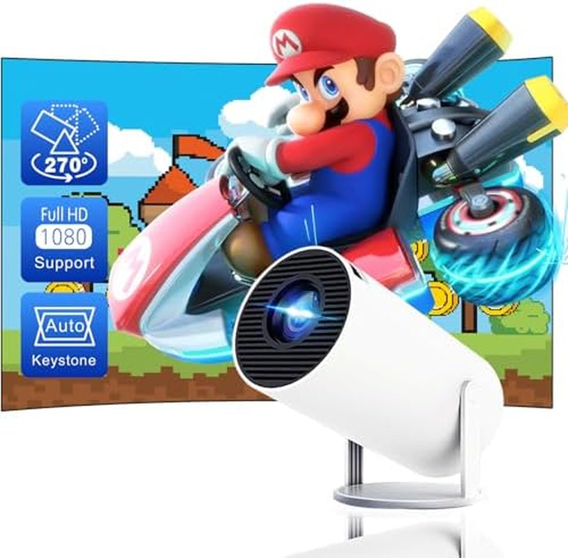 Transform Your Viewing Experience with the 4K Mini Projector - Portable, Smart, and Perfect for Any Occasion!